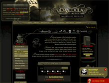 Tablet Screenshot of dracoola.com